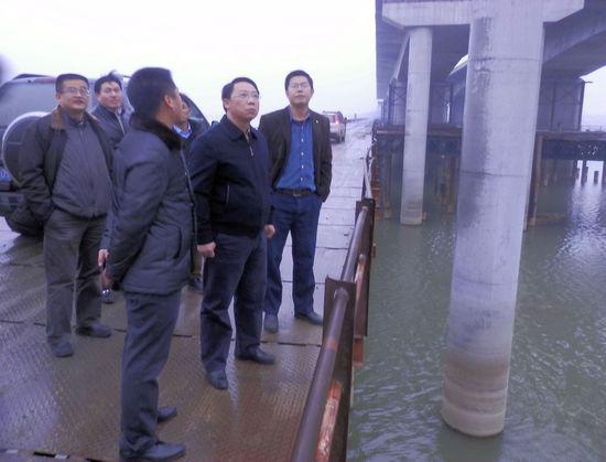 南昌市委常委、副市長(zhǎng)劉建洋蒞臨昌南大道東延工程項(xiàng)目現(xiàn)場(chǎng)檢查指導(dǎo)工作